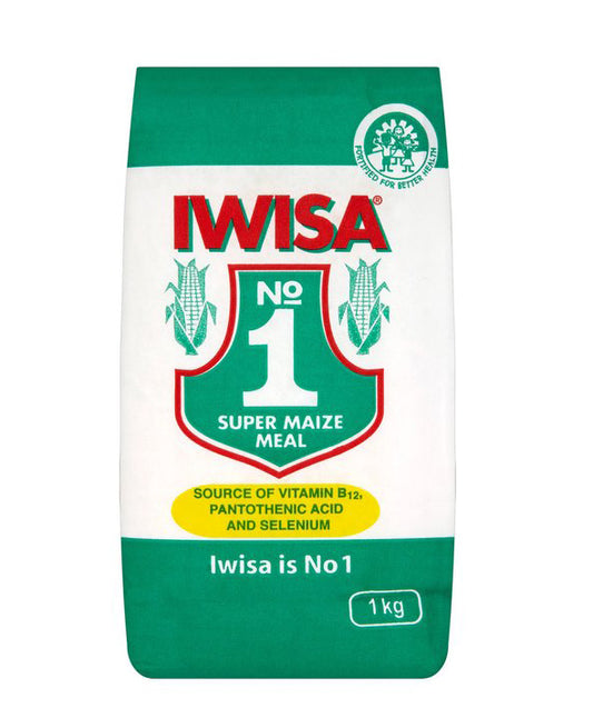 Iwisa Maize Meal Paper Bag 1kg
