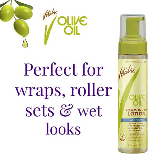 Vitale Olive Oil Foam Wrap Lotion
