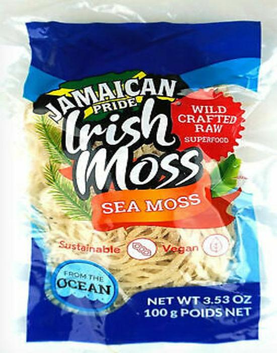 Jamaican Pride Irish Moss 100g Box of 10 - My Africa Caribbean