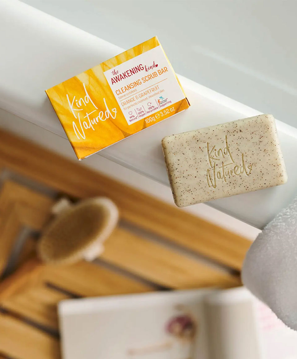 The Awakening Kind Orange Grapefruit Cleansing Scrub Bar