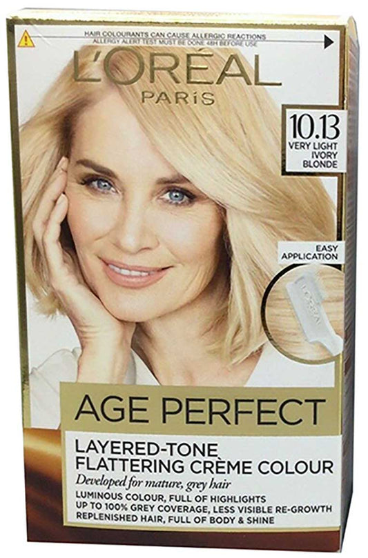 Age Perfect Layered Tone Flattering Creme 10.13 Very Light Ivory Blonde