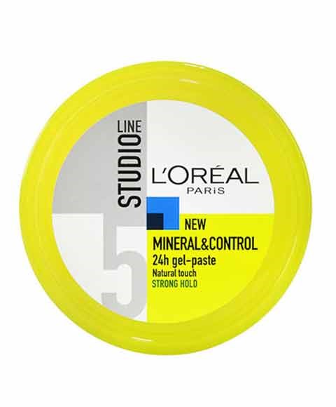 Studio Line 5 Mineral And Control 24H Gel Paste Strong Hold