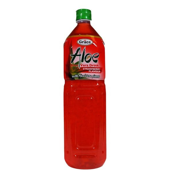 Grace Aloe Vera Strawberry 1.5Ltr