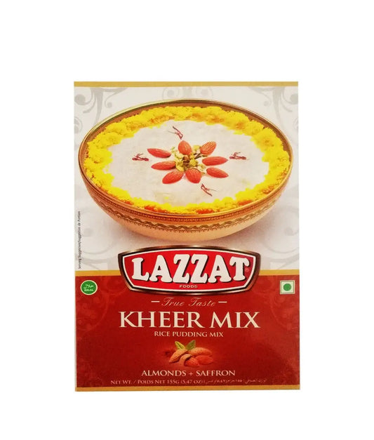 Lazzat Kheer Mix  Almond & Saffron 155g