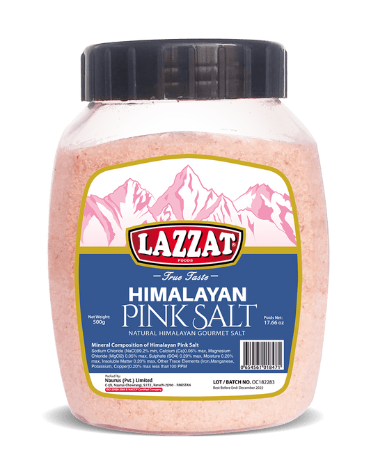 Lazzat Pink Salt Fine 800g