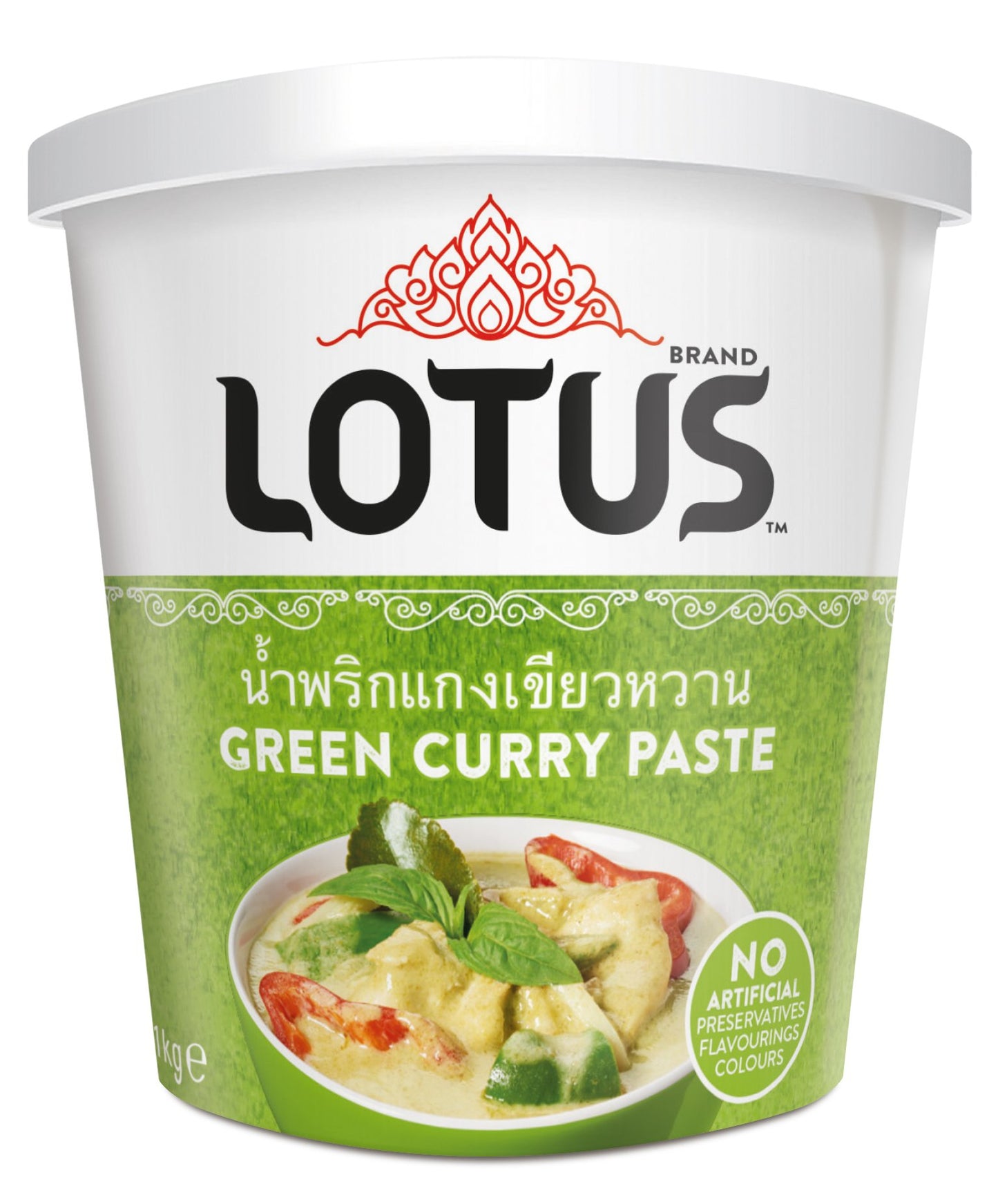 Lotus Green Curry Paste 1kg