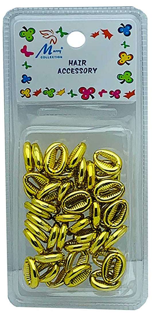 Hair Accessory Shell Beads MC46GOLD