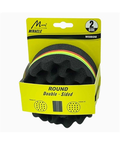 Miracle Round Double Sided Sponge MSB0M