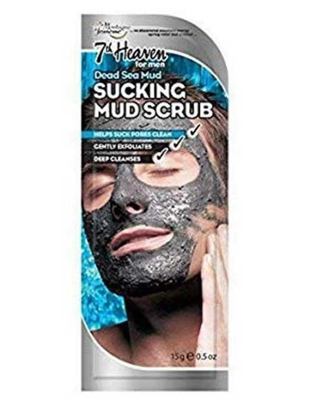 7Th Heaven For Men Dead Sea Sucking Mud Scrub