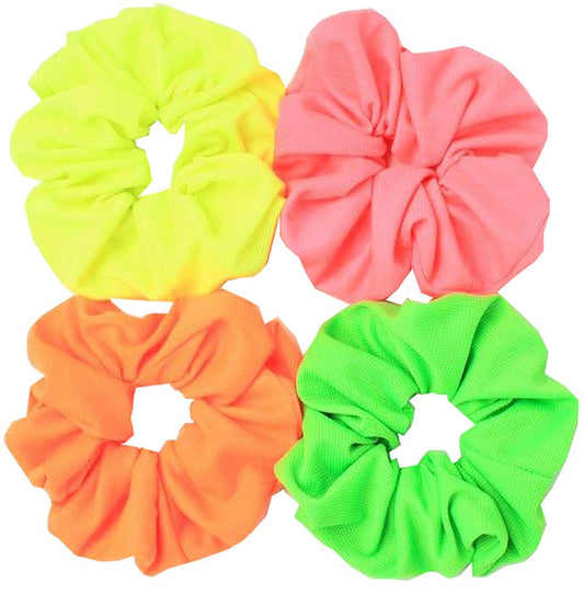 Neon Waffle Scrunchie 8107 H