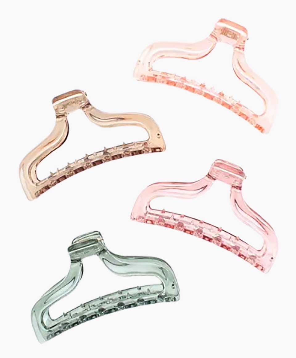 Coloured Transparent Clamp 8592