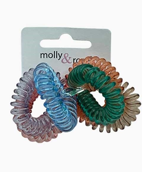 Telephone Small Muted Assorted Elastics 7970