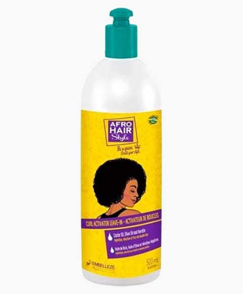 Afro Hair Style Curl Activator Leave In