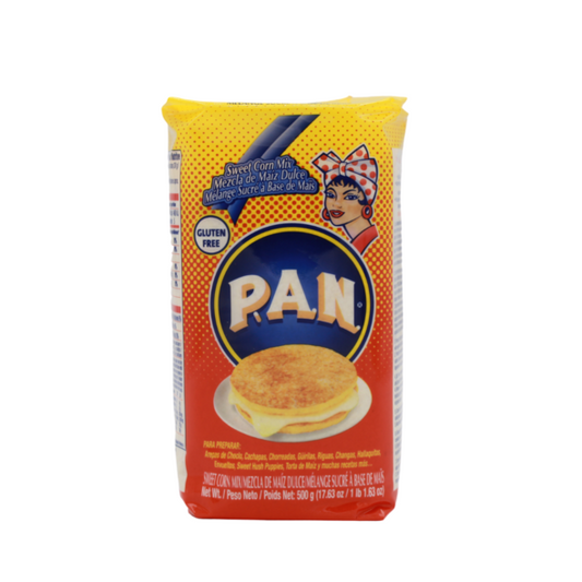 Pan Cornmeal Sweet 500g Box of 18