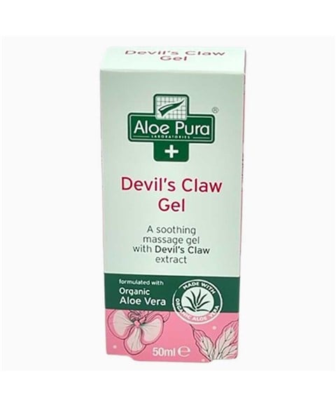 Aloe Pura Organic Aloe Vera Devils Claw Gel