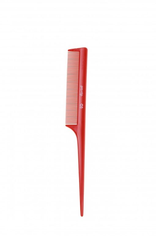 Pro Tip Red Tail Comb Plastic 03