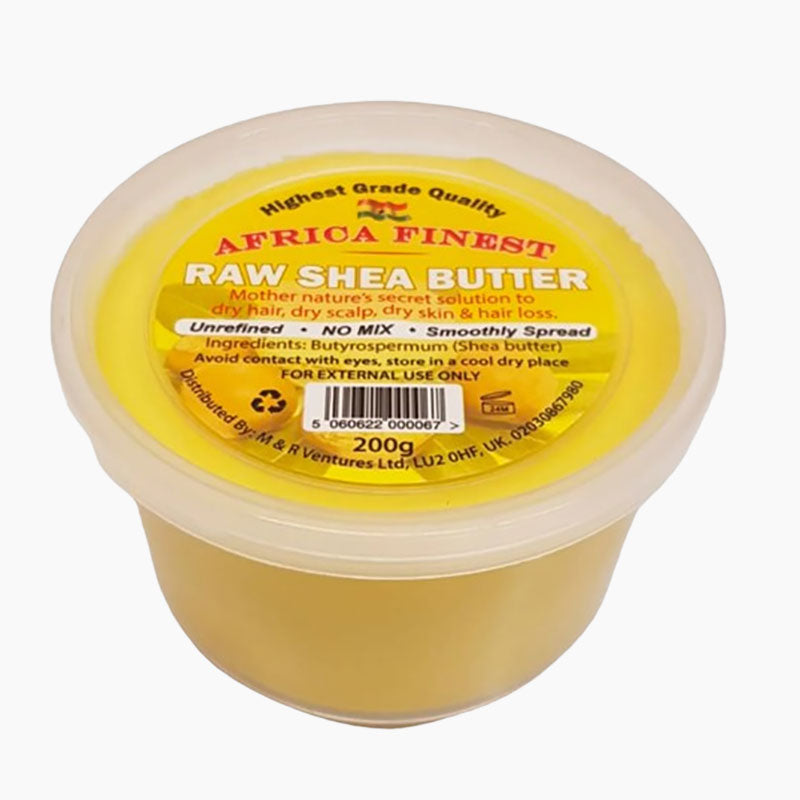 Africa Finest Raw Shea Butter Yellow