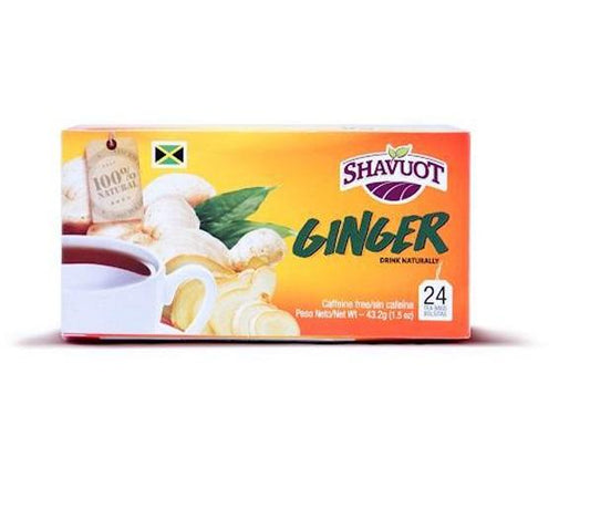 Shavuot Ginger Tea 24's Box of 6