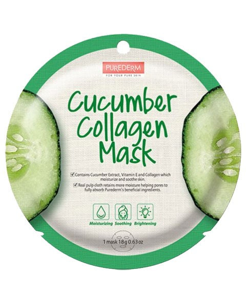 Purederm Cucumber Collagen Mask