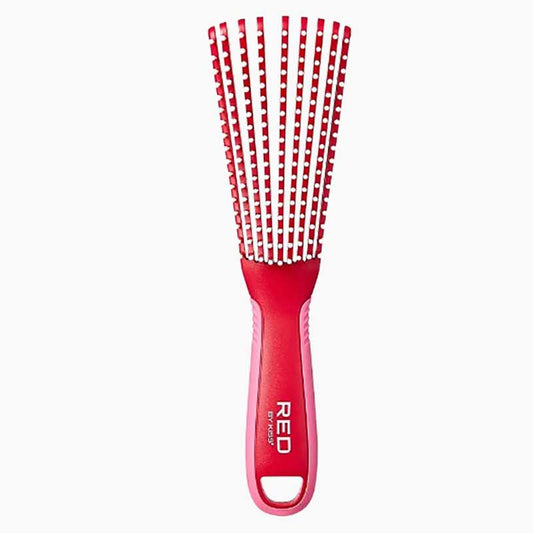 Red By Kiss Glide And Define Detangle 9 Row Non Slip Brush HH53