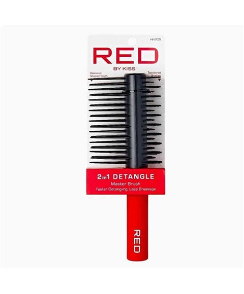 Red By Kiss 2 In 1 Detangle Master Brush HH209