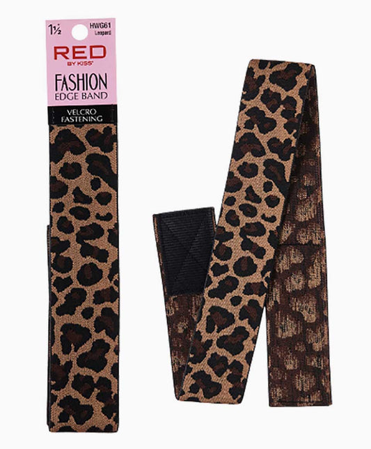 Red By Kiss Fashion Edge Band Leopard HWG61