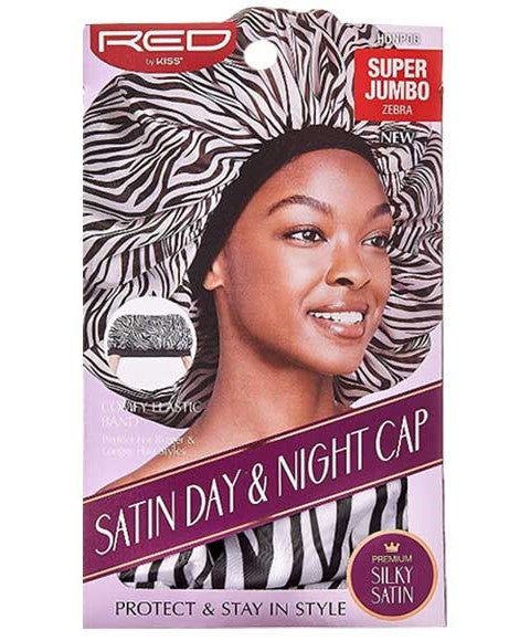 Satin Day And Night Cap HDNP06 Zebra