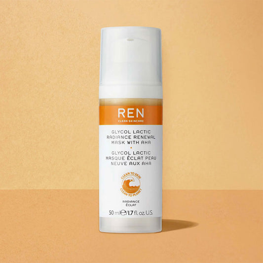 Ren Clean Skincare Glycol Lactic Radiance Renewal Mask With AHA