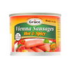 Grace Chicken Viennas Hot & Spicy 200g Box of 24