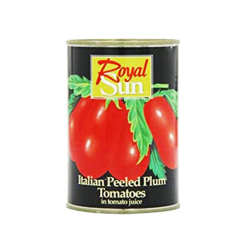 Royal Sun Peeled Plum Tomatoes 400g Box of 24