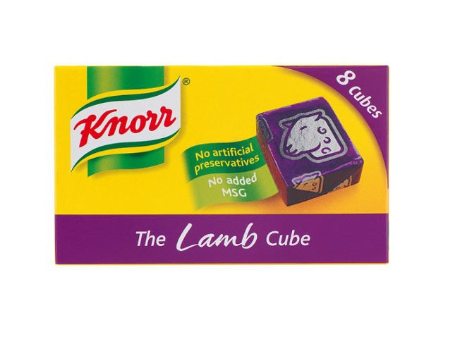 Knorr Lamb Stock Cubes 80g