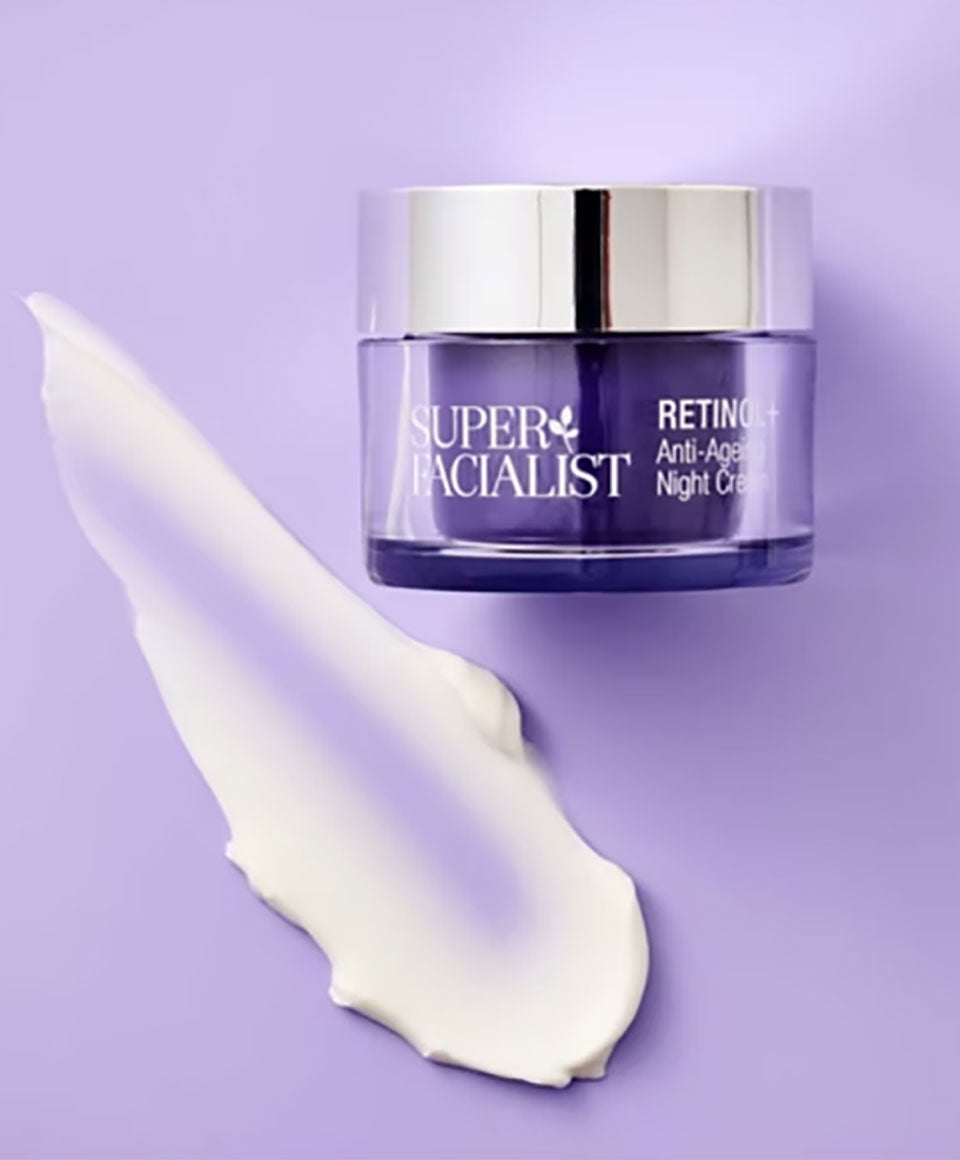 Super Facialist Retinol Anti Ageing Renewing Night Cream