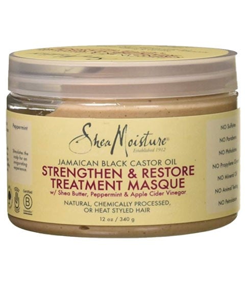 Shea Moisture Jamaican Black Castor Oil Hair Treatment Masque