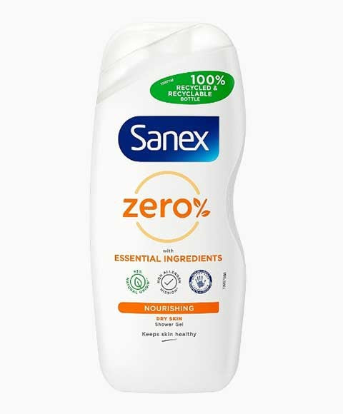 Sanex Zero With Essential Ingredients Shower Gel