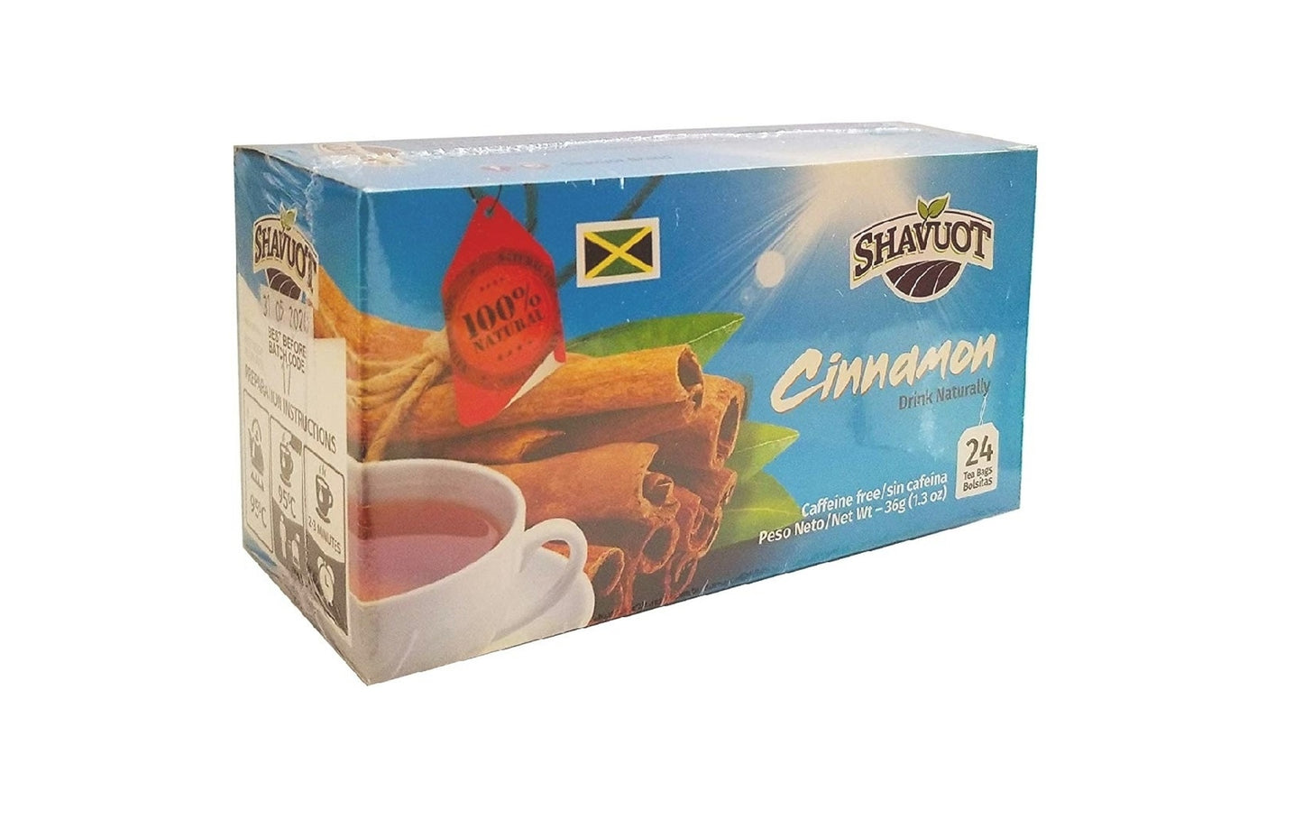 Shavuot Cinnamon Tea 24’s