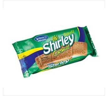 Wibisco Shirley Biscuits Coconut 100g Box of 12