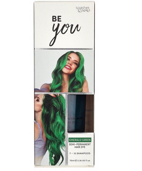 Be You Emerald Green Semi Permanent Hair Dye