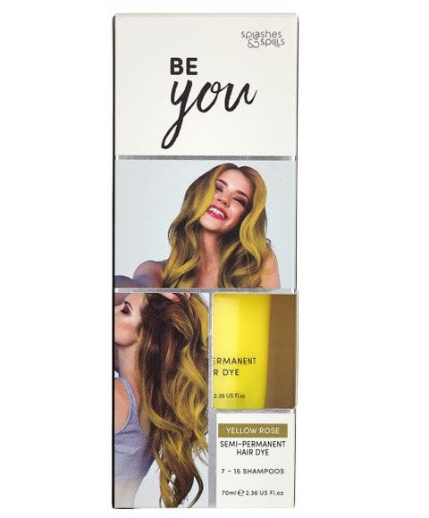 Be You Yellow Rose Semi Permanent Hair Dye