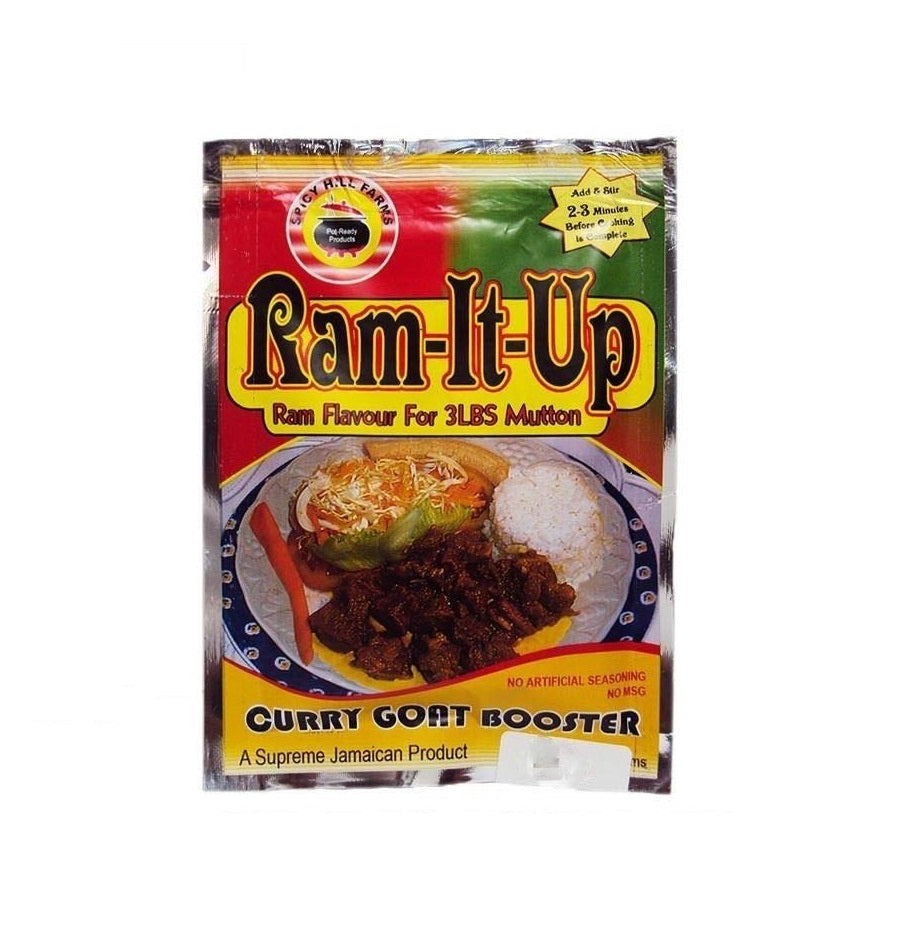 Spicy Hill Farms Ram-it-up Curry Goat Booster 20g