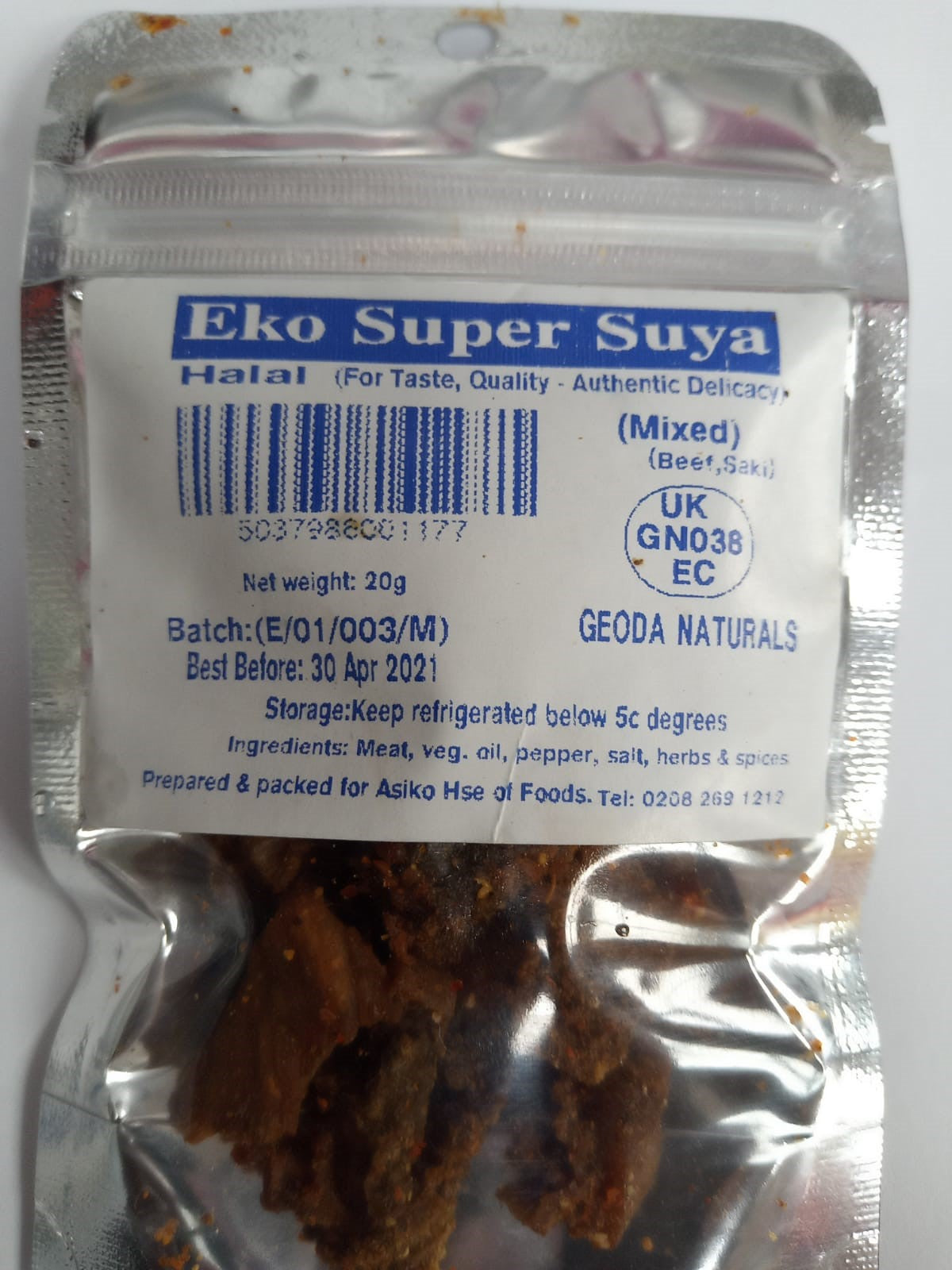 Eko Super Suya Mixed 20g