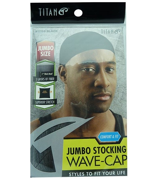 Titan Jumbo Stocking Wave Cap