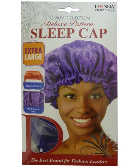 Titan Premium Collection Deluxe Pattern Sleep Cap 22272 Block