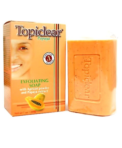 Topiclear Papaya Exfoliating Soap