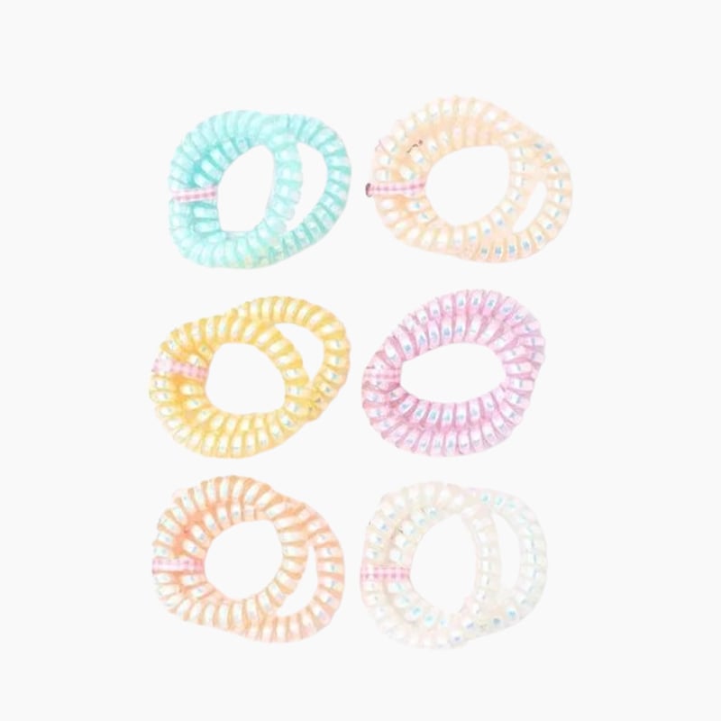 Telephone Elastics Metallic Colours 7095