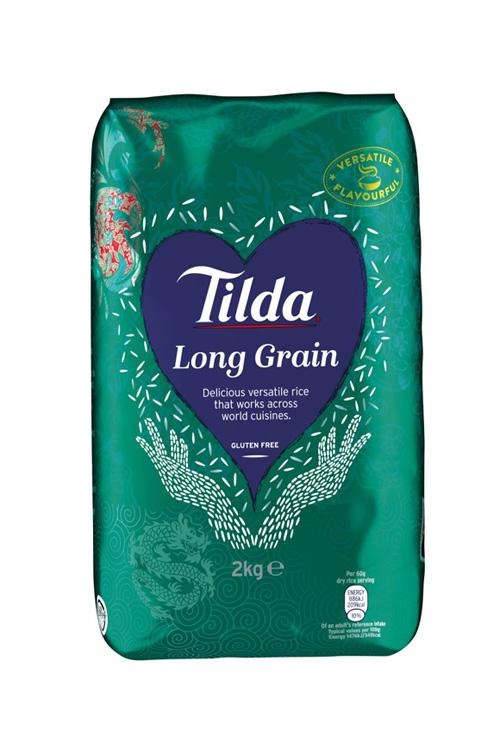 Tilda Long Grain Rice 2kg Box of 6