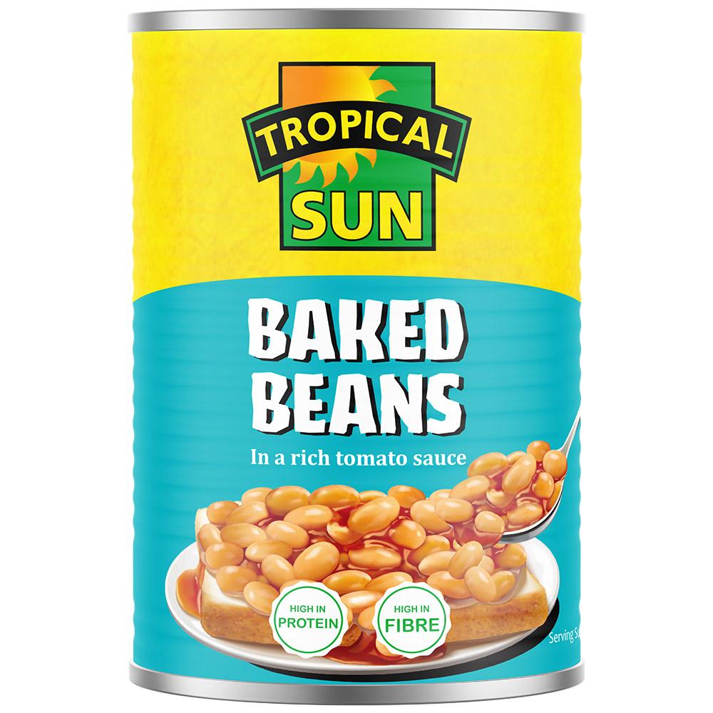 Tropical Sun Baked Beans 400g