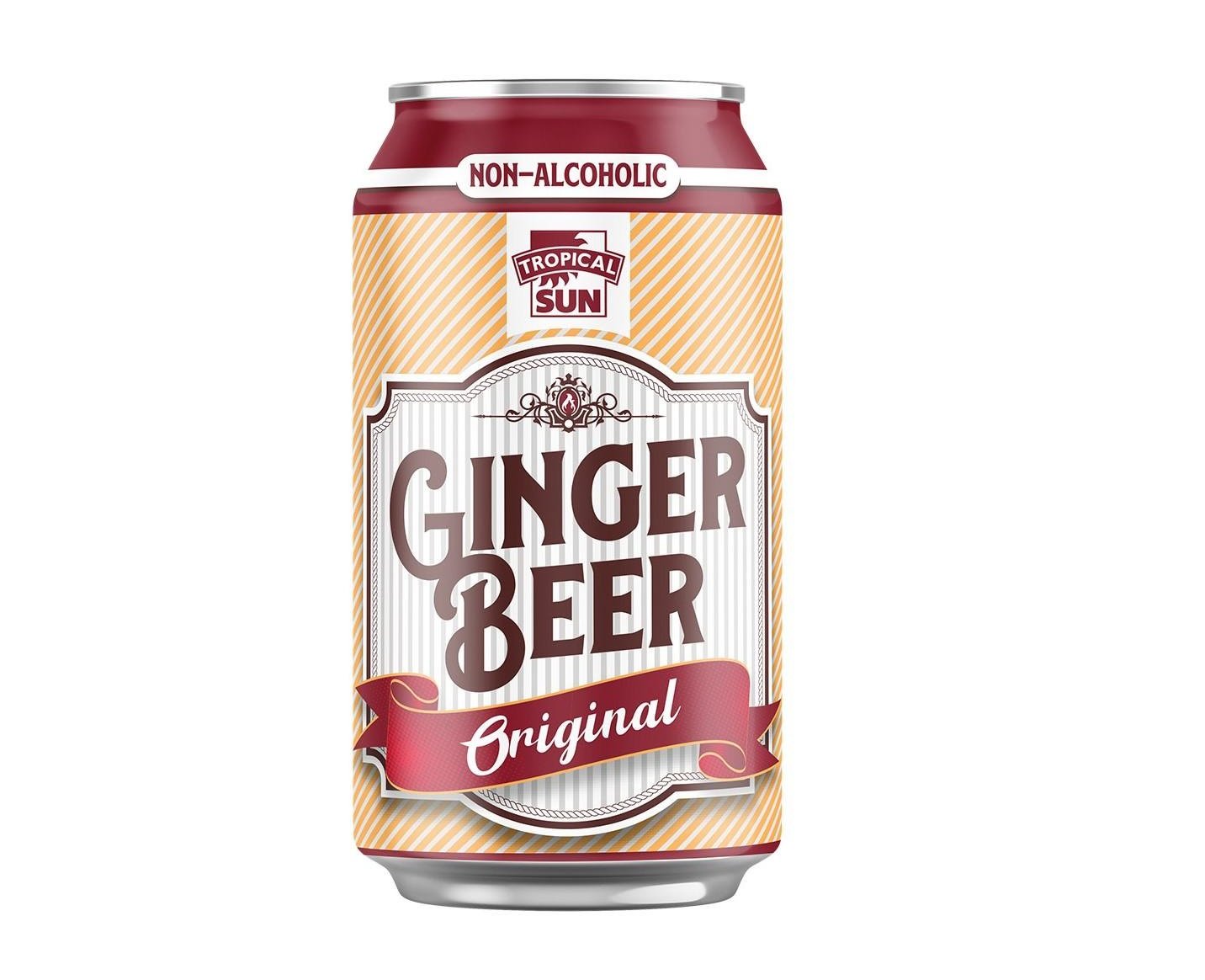Tropical Sun Ginger Beer 330ml Case of 24