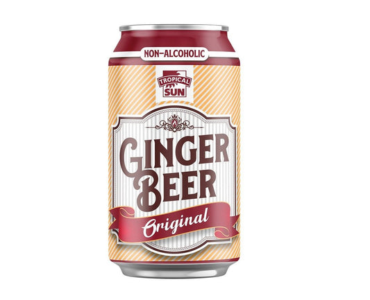 Tropical Sun Ginger Beer 330ml Case of 24