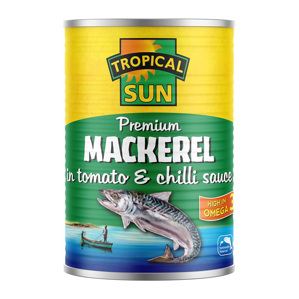 Tropical Sun Mackerel in Tomato & Chilli Sauce 400g