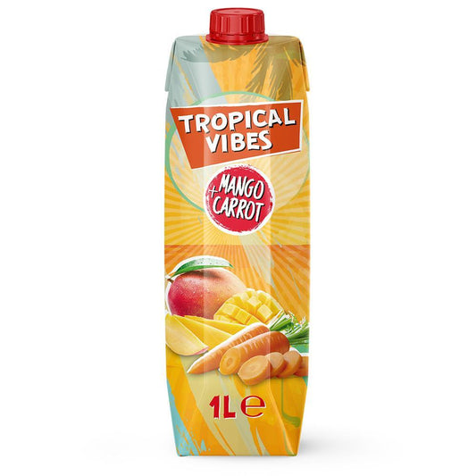 Tropical Vibes Mango Carrot Tetra 1 litre Case of 6